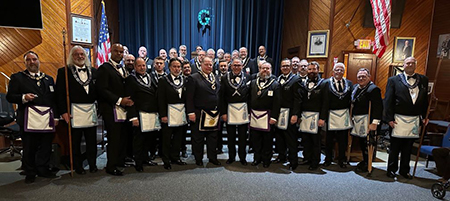 Durand Lodge Officers for 2025